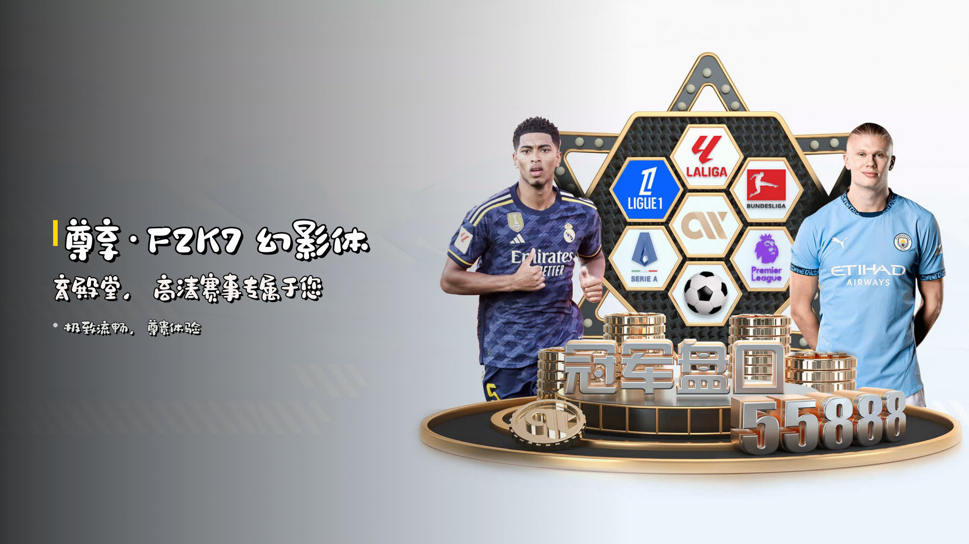 <strong>尊享·F2K7</strong> 幻影体育殿堂，<br>高清赛事专属于您